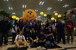 Arrived at Changi Airport