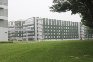 Parking area at Republic Polytechnic