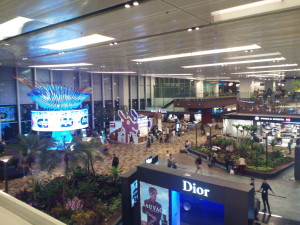 This is the first time I arrived to Changi Airport