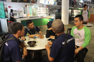 First Breakfast at Republic Polytechnic